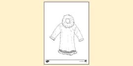 Inuit Amanti Colouring Sheet | Colouring Sheets - Twinkl