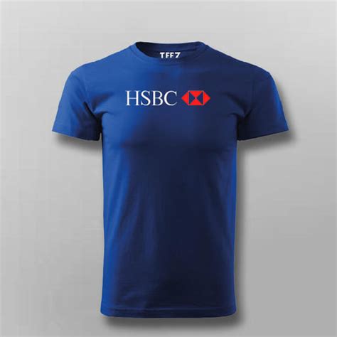 HSBC Global Finance Men's Cotton T-Shirt - TEEZ.in