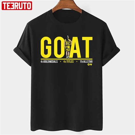 Goat Gold Medals Titles All Star Sue Bird Unisex T-Shirt - Teeruto