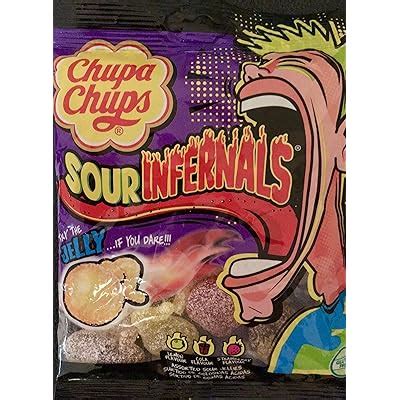 Chupa Chups Sour Infernals Assorted Sour Jellies India | Ubuy