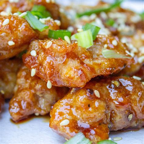 Chinese Food Chicken Sticky Lemon Chicken Recipe | Chinese Chicken