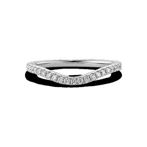 Allegro Diamond Pave Contour Band | Shane Co.