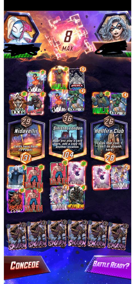 Powerpotential seems high with Daken😳 : r/MarvelSnap