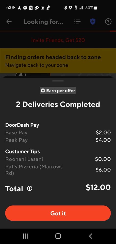 When did stacked orders start only having base pay for one order? : r/doordash