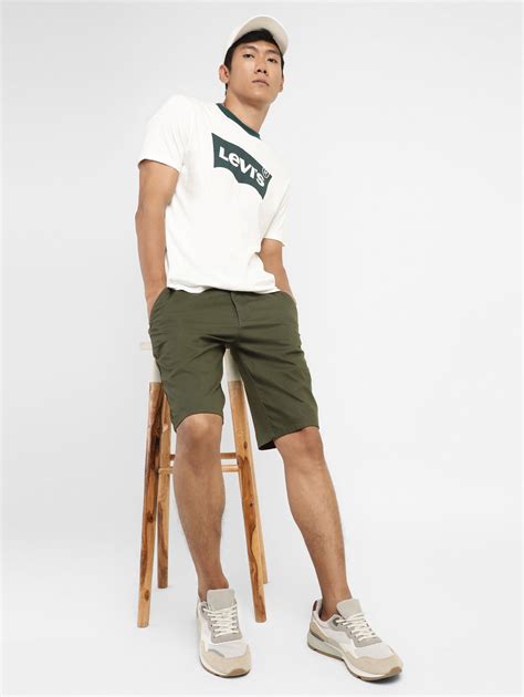 Men's Green Tapered Fit Shorts – Levis India Store
