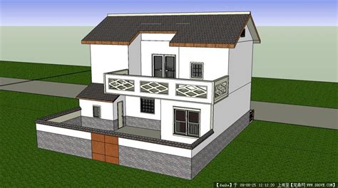 农村二层房屋设计效果图推荐，户型图、建筑设计图-农村房屋设计图大全二十万以内二层二间