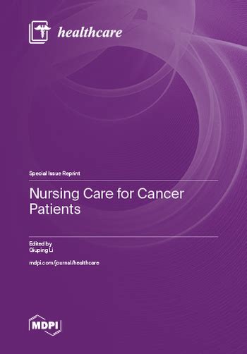 Nursing Care for Cancer Patients | MDPI Books