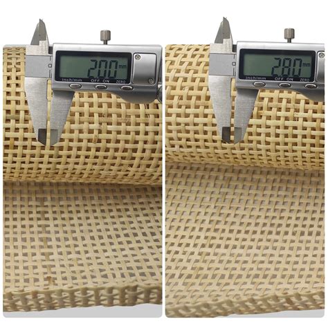 Snapklik.com : Feyart 6x6 Square Cane Mesh 20 Inch X 6.5 Feet