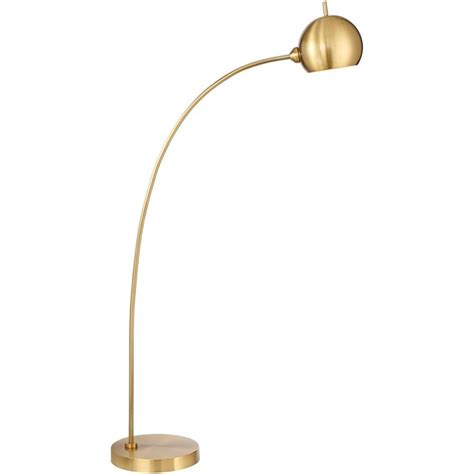 Buy Possini Euro Design Modern Chairside Arc Floor Lamp Antique Brass ...