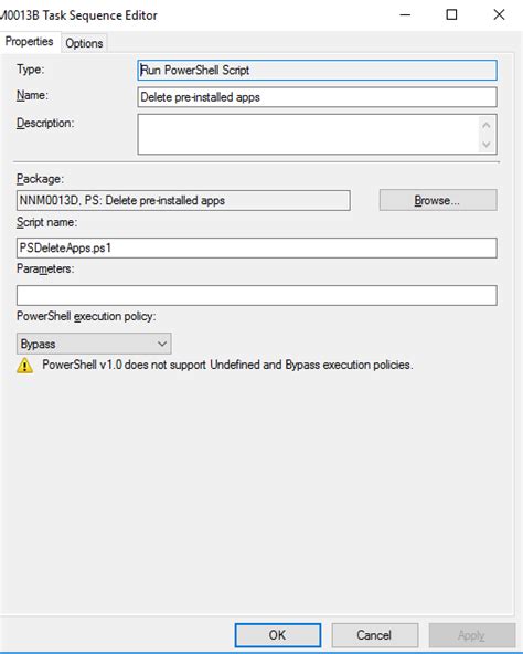 Image result for Run PowerShell Script in Task Sequence