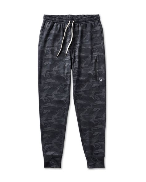 Sunday Performance Jogger | Men's Black Camo Joggers | Vuori