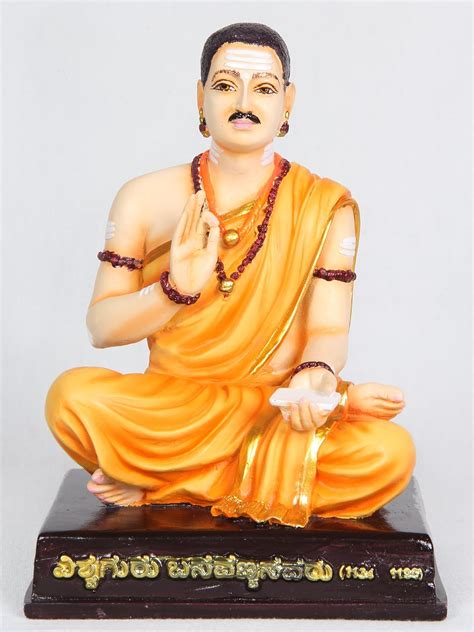 Buy Minicreature Sri Guru Basaveshwar Statue Online at Low Prices in ...