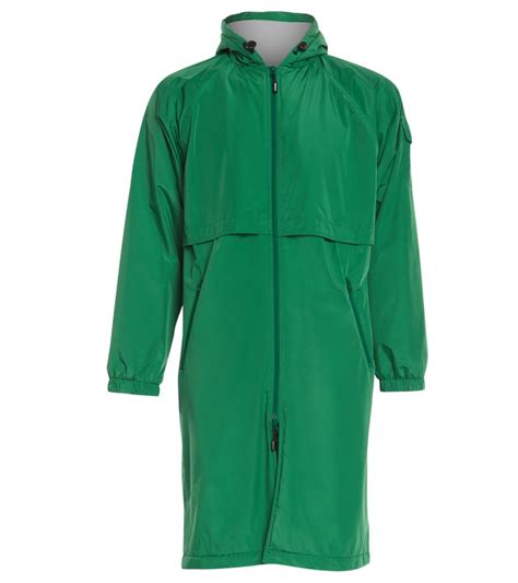 Sporti Comfort Fleece-Lined Swim Parka Youth (Youth, Team Green Shell ...