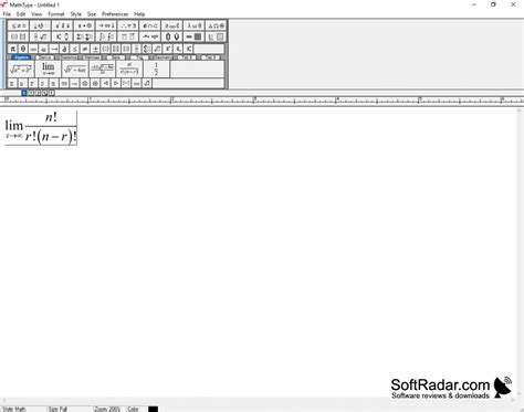 MathType Free Software 的图像结果