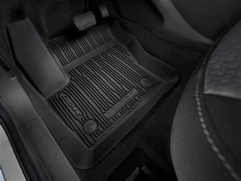 Ford Escape Floor Liner - Tray Style, 4-Piece, Black