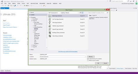 Image result for Build Android App with Visual Studio