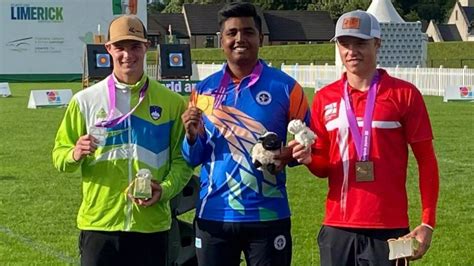 India's Priyansh Wins Gold In Compound Archery At World U-21 ...
