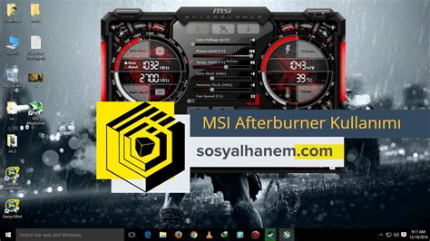 İndir MSI Afterburner 4.6.2 türkçe – Vessoft