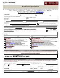 Image result for Transcript Template Texas
