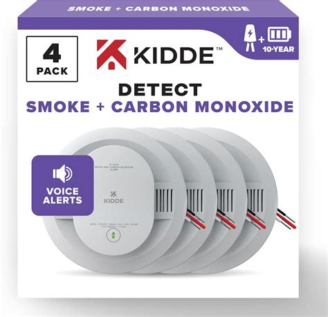 Kidde 30CUA10-V Hardwired Smoke and Carbon Monoxide Detector ...