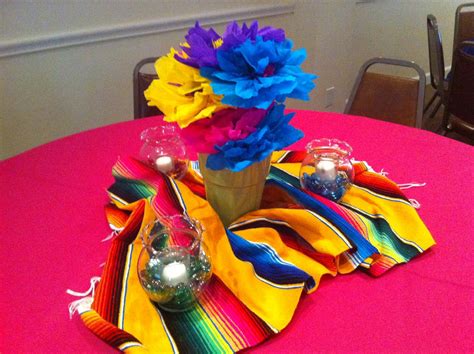 The Posh Pixie: Mexican Party Table Decorations