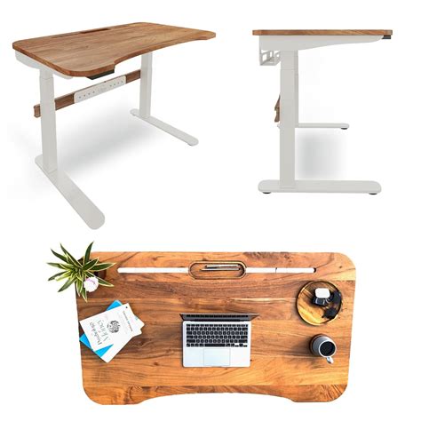Flowlyf Electric Height Adjustable Desk - 3 yr WARRANTY | 3 Stage Dual ...