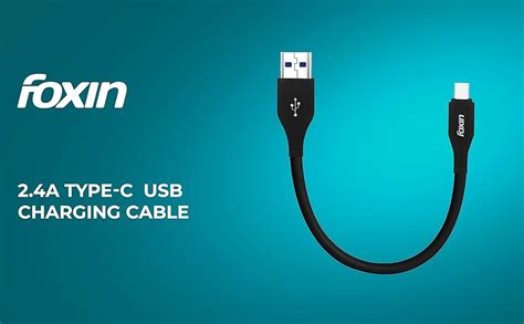 Foxin FPC-CE05 10 inches 2.4 Amp short/mini/small unbreakable, Quick ...