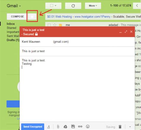 Image result for Encrypt Gmail Message