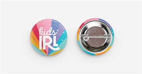 Kids IRL Pin by Kids IRL | 32 mm Round badges | Sticker Mule India