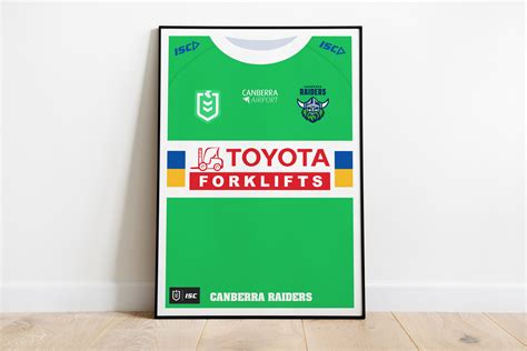 Canberra Raiders poster | NRL - Inkwell Poster Company