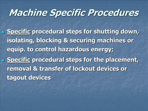 Image result for Machine Specific Energy Control Procedures