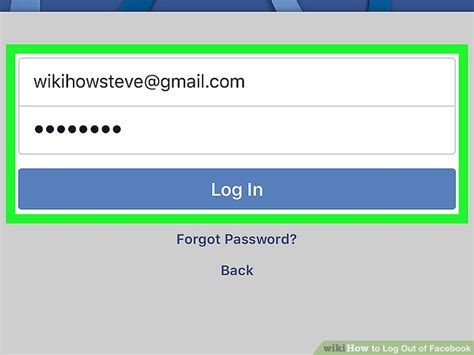 Image result for How to Log Out of Facebook On Computer