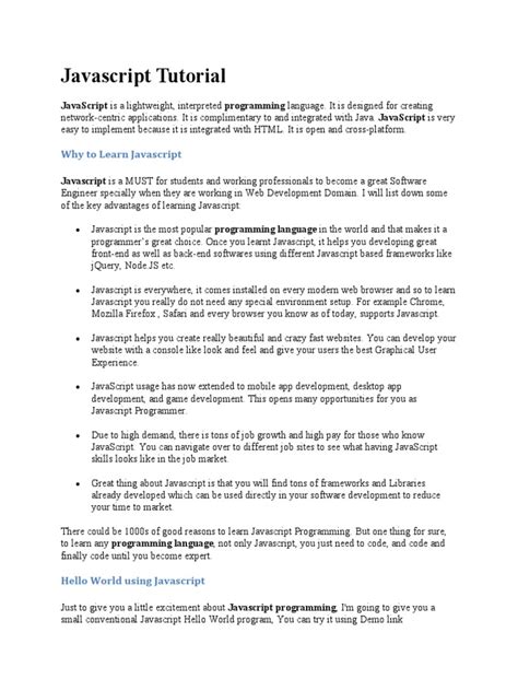 Image result for Learn JavaScript PDF