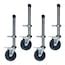 ScaffoldMart Caster Jacks Steel Adjustable 2.02-ft H x 1000-lb Capacity ...