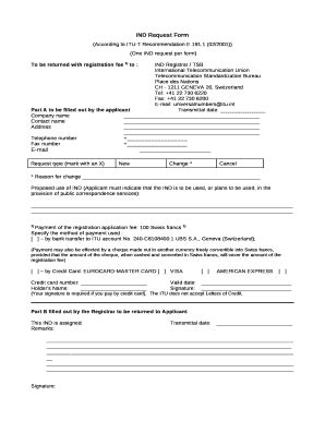IND Request Doc Template | pdfFiller