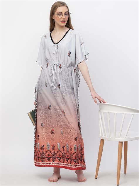 Super Soft Women Kaftan Dress by Arrabi – ARRABI.IN