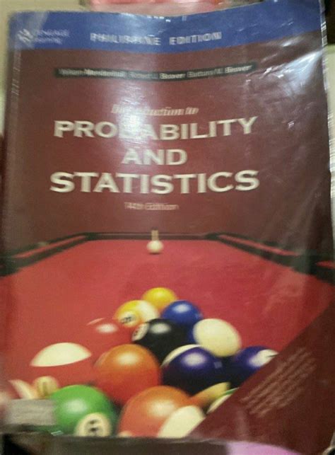 Image result for Probability and Statistics Book