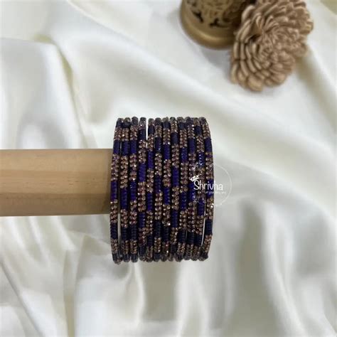 Stone Embellished Glass Bangles | Shrivha Royal Legacy