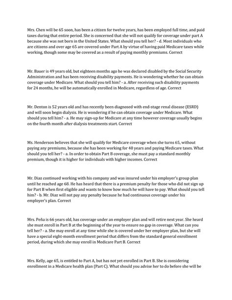 SOLUTION: 2021 ahip medicare training module 1 questions with all ...