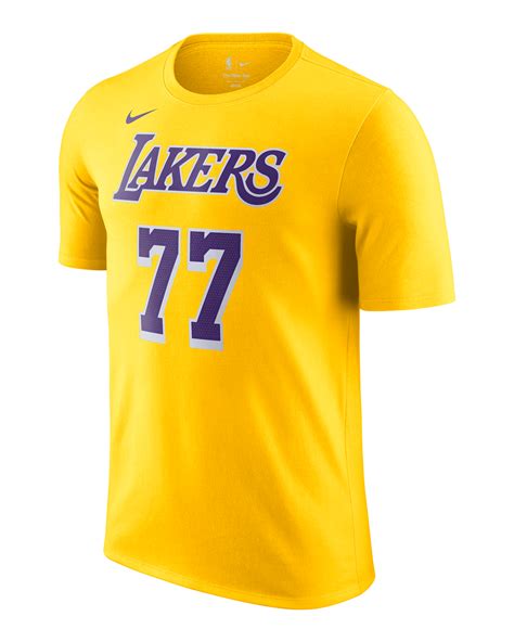 Luka Dončić Los Angeles Lakers Icon Edition Men's Nike NBA T-Shirt ...