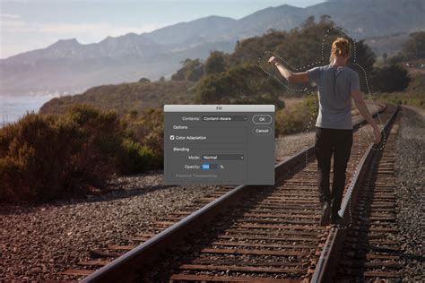 Content Aware Fill Tutorial 的图像结果