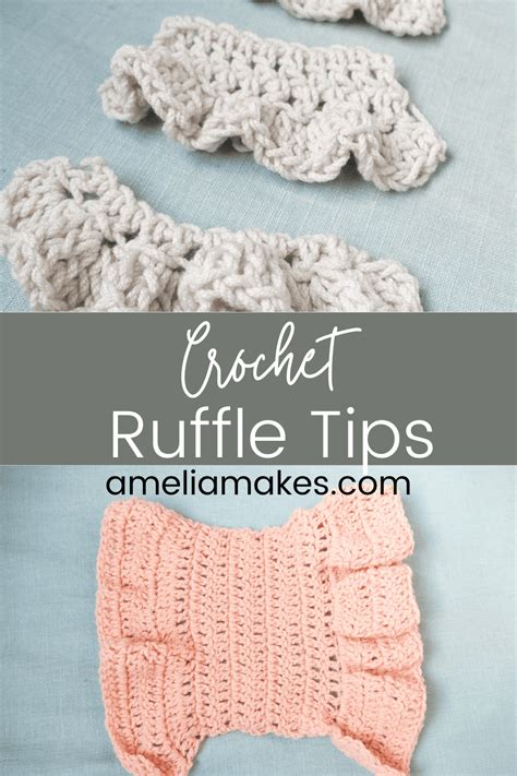 Crochet Ruffles Tutorial 的图像结果