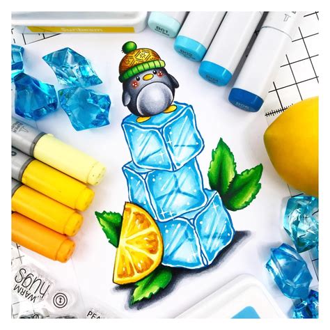 Copic Marker Tutorial 的图像结果