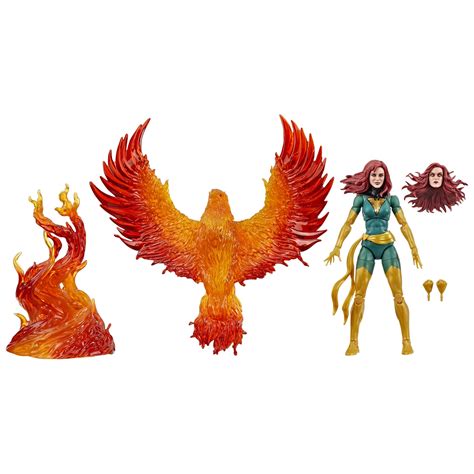 Buy Marvel Legends Series Jean Grey with Phoenix Force Display, Deluxe ...