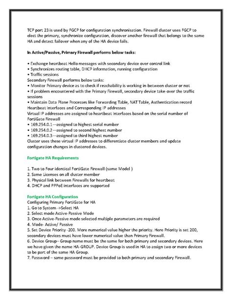 Image result for FortiGate HA Configuration