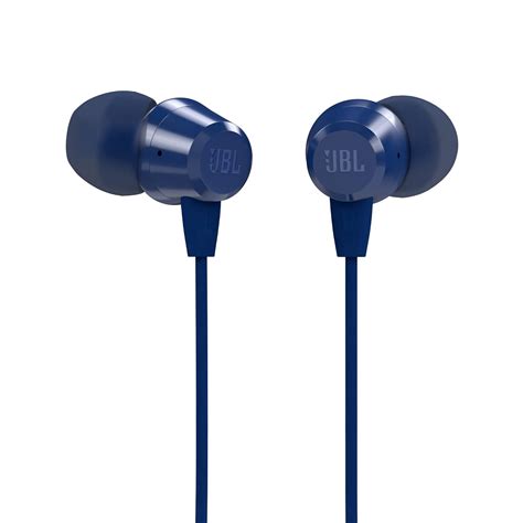 JBL C50HI, Wired in Ear Headphones with Mic Lightweight And Comfortable ...