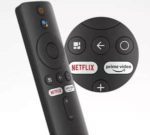 Muvit Bluetooth Voice Remote Compatible for Mi TV Remote Netflix Prime ...