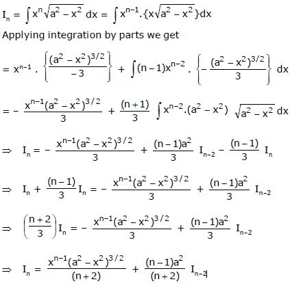 Integration by Reduction Formulae - Indefinite Integration, Class 12 ...