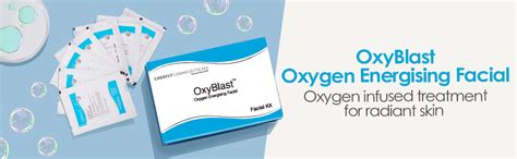 Cheryl's Oxyblast Facial Kit with 7 Step Sachets for Healthy, Radiant ...