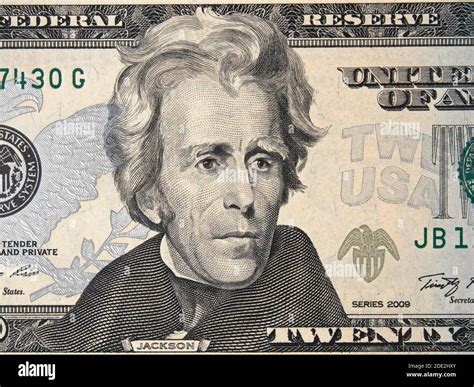 Andrew Jackson 20 Dollar Bill